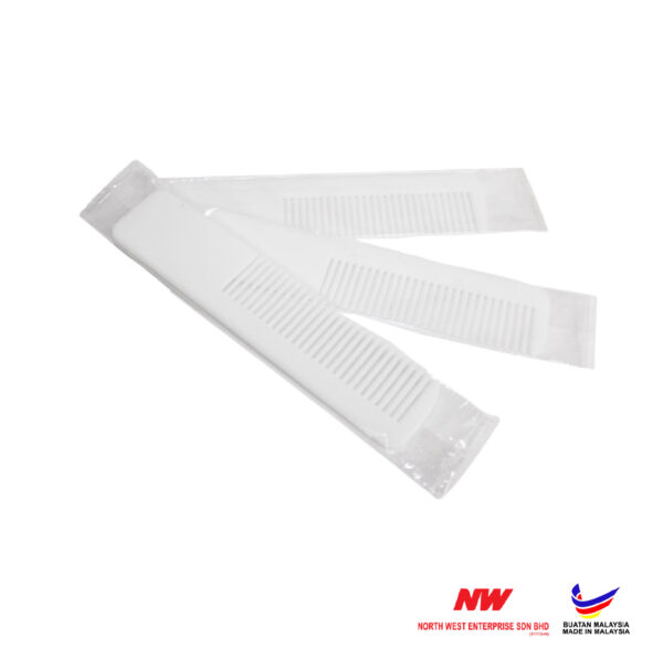 White Plastic Comb (1,000pcs)