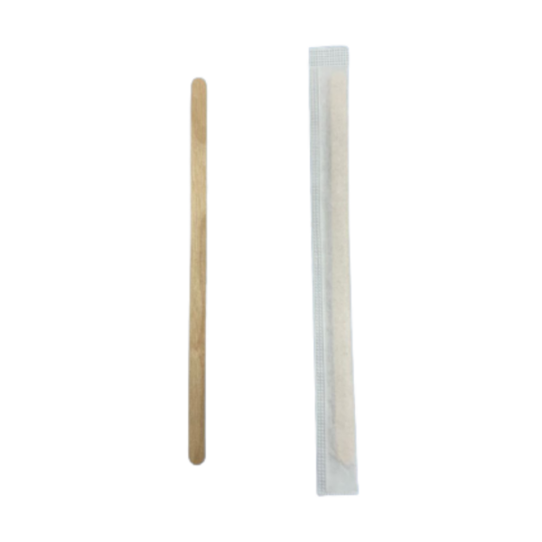 Wooden Stirrer Individual Pack (5,000pcs)